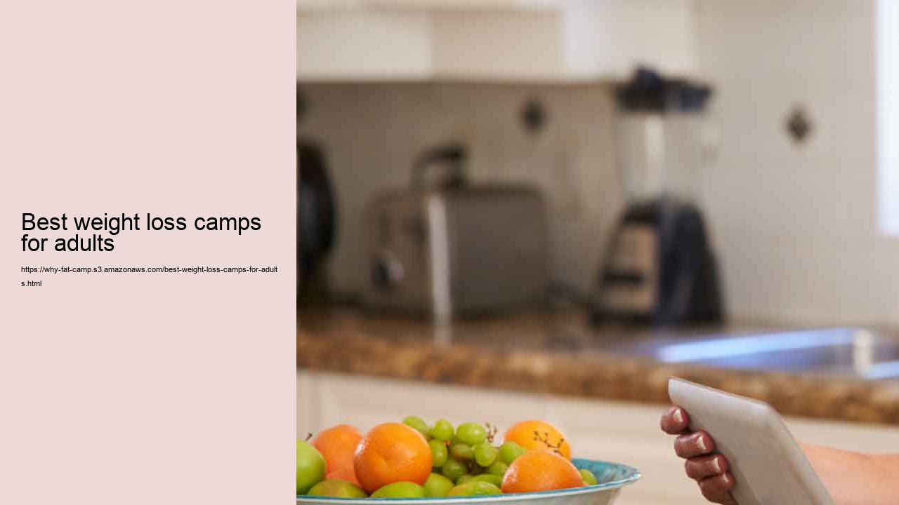 best weight loss camps for adults