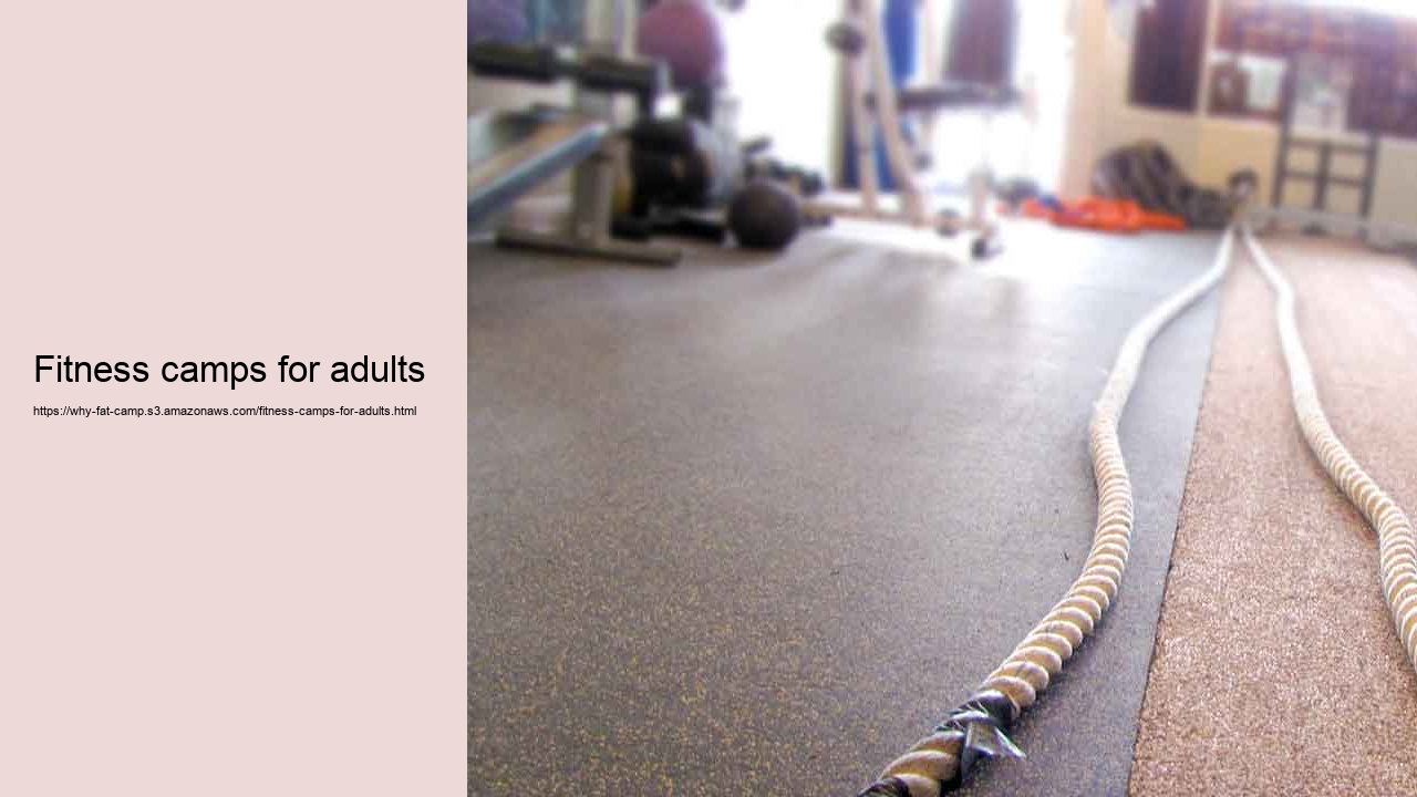 fitness camps for adults